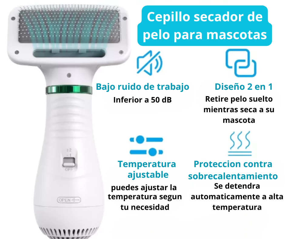 CEPILLO SECADOR DE MASCOTA