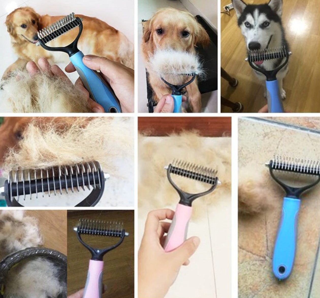 CEPILLO ANTINUDOS PARA MASCOTAS