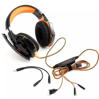 AURICULARES GAMER CON MICRÓFONO G2000