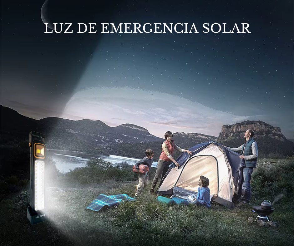 LUZ DE EMERGENCIA SOLAR