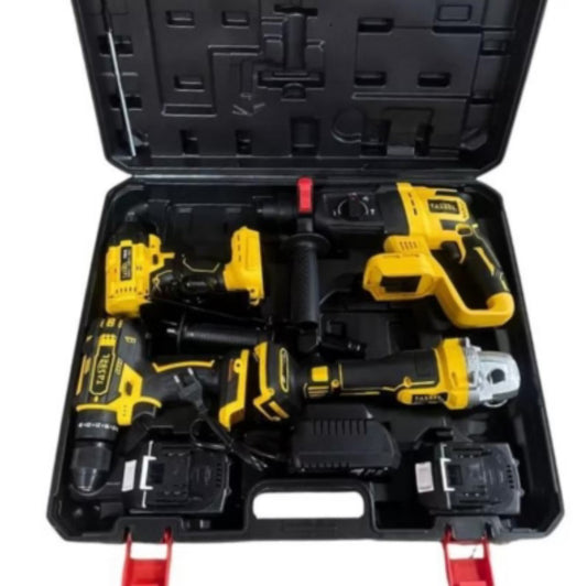 KIT DE HERRAMIENTAS INALÁMBRICO X 4